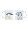 Löwchen - Tasse mit Hund, fröhliche Tasse für Hundeliebhaber, personalisiertes Geschenk der Marke Art-Dog