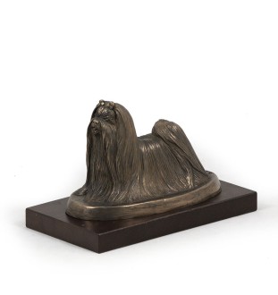 Bichon maltais, Maltese - statue de chien, figurine pour bureau, trophée pour exposition canine par la marque Art-Dog