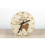 Malteser - Uhr mit Hund, Holzuhr mit Gravur, personalisierte Uhr von Art-Dog