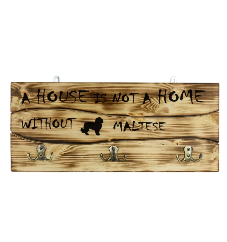 Maltańczyk wieszak drewniany Art-Dog