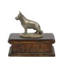 Maltese - urn for dog ashes, classic urn with a statuette, elegant urn with a dog by Art-Dog brand