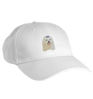 Bichon maltais, Maltese - écusson en forme de chien, patch brodé, décoration unique pour sac à dos de la marque Art-Dog