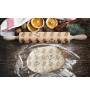 Maltese - patterned rolling pin with a dog, rolling pin for dough and ceramics, a gift for a pastry chef from the Art-Dog brand