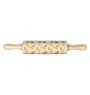 Maltese - rolling pin for dough with a dog, patterned rolling pin for ceramics, a gift for a cook from the Art-Dog brand