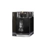 Mudi - Candle holder with dog photo, crystal tealight holder, personalised gift by Art-Dog brand