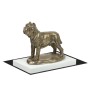 Mâtin napolitain, Mâtin de Naples, Napolitain - statuette de chien, figurine sur un socle blanc, trophée pour exposition de chiens de la marque Art-Dog