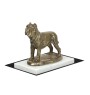 Mâtin napolitain, Mâtin de Naples, Napolitain - une statuette de chien, une figurine en marbre blanc, un trophée pour l'exposition de chiens de la marque Art-Dog
