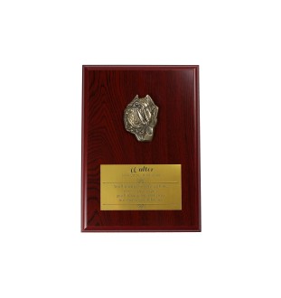 Neapolitan Mastiff, Mastino Napoletano I - bas-relief of a dog, small decoration, realistic plaque with the Art-Dog brand