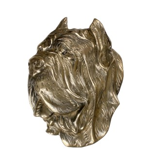 Neapolitan Mastiff, Mastino Napoletano II - bas-relief of a dog, small decoration, realistic plaque with the Art-Dog brand