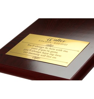 Mâtin napolitain, Mâtin de Naples, Napolitain II - bas-relief de chien, petit décor, plaque réaliste avec chien de la marque Art-Dog