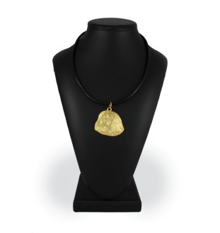 Pékinois - Collier de chien dans une boîte cadeau, pendentif plaqué or pour les fans de chiens, bijoux remarquables par Art-Dog