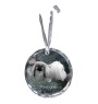 Pékinois - boule de Noël en cristal avec une photo, photo de chien dans le cristal, décoration personnalisée pour sapin de Noël de la marque Art-Dog