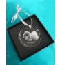 Pekingese, Pekinese, Peking-Palasthund - Kristallkugel mit Foto, Hundebild im Kristall, personalisierter Christbaumschmuck von Art-Dog.