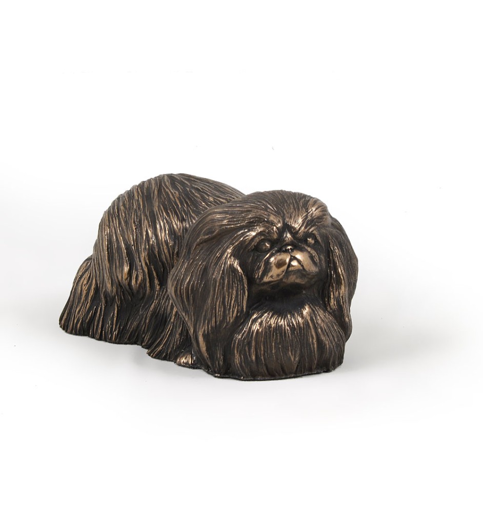 Pekingese, Pekinese, Peke - dog statue, figurine for office, trophy for dog show by Art-Dog brand