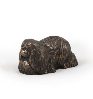 Pékinois - statue de chien, figurine pour bureau, trophée pour exposition canine par la marque Art-Dog
