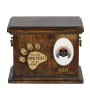 Pekingese, Pekinese, Peke - urn for dog ashes, personalized urn with engraving, commemorative box for dog ashes by Art-Dog brand