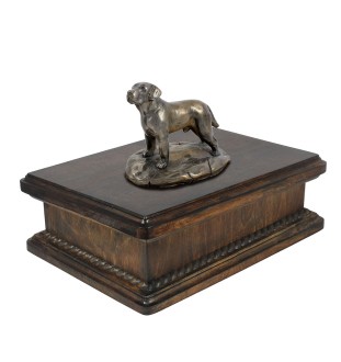 Pekingese, Pekinese, Peking-Palasthund - Hund Ascheurne, klassische Urne mit Statue, elegante Urne mit Hund von der Marke Art-Dog