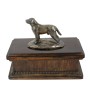 Pekingese, Pekinese, Peking-Palasthund - Hund Ascheurne, klassische Urne mit Statue, elegante Urne mit Hund von der Marke Art-Dog