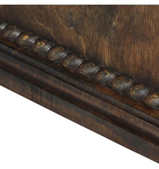 Pékinois - urne pour cendres de chien, urne personnalisée avec une statuette, urne en bois avec un chien de la marque Art-Dog