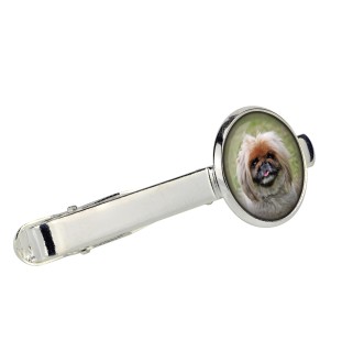 Pekingese, Pekinese, Peke - tie clip, ornament, jewelry for an evening outfit by Art-Dog