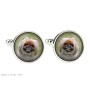 Pekingese, Pekinese, Peke - cufflinks and tie with your photo, a suit decoration, men's jewelry from the Art-Dog brand.
