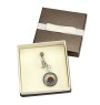 Pekingese, Pekinese, Peke - keychain in a box, own photo, keychain pendant from Art-Dog brand