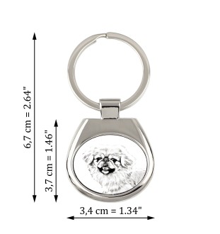 Pekińczyk brelok ze zdjęciem psa Art-Dog