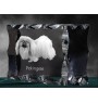 Pékinois - cristal avec photo de chien, statuette en verre avec photo, cadre exceptionnel avec photo de la marque Art-Dog