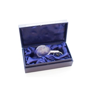 Pekingese, Pekinese, Peke - pendant with a photo of a dog, crystal key ring in a gift box, a unique gift by Art-Dog