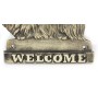Pekingese, Pekinese, Peke - a door sign with a dog, a brass welcome plaque, a unique sign with the inscription Welcome from the Art-Dog brand
