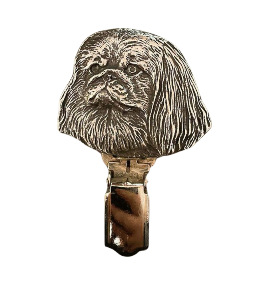 Pekińczyk clipring posrebrzany w pudełku Art-Dog