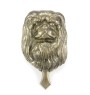 Pékinois - heurtoir de porte en forme de tête de chien, heurtoir en laiton, décoration rétro de porte de la marque Art-Dog