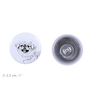 Pekingese, Pekinese, Peking-Palasthund - einzigartige Hund-Ohrringe, Ihr Haustier als Schlüsselanhänger, Eigenmarke Art-Dog