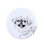 Pékinois - badge avec votre chien, ajoutez votre propre photo, marque Art-Dog