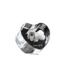 Pekingese, Pekinese, Peke - a photo of a dog in crystal, crystal heart, unique photo frame from the Art-Dog brand