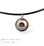 Pekingese, Pekinese, Peke - jewelry with your photo box, set of necklace and earrings, personalized products from the Art-Dog brand