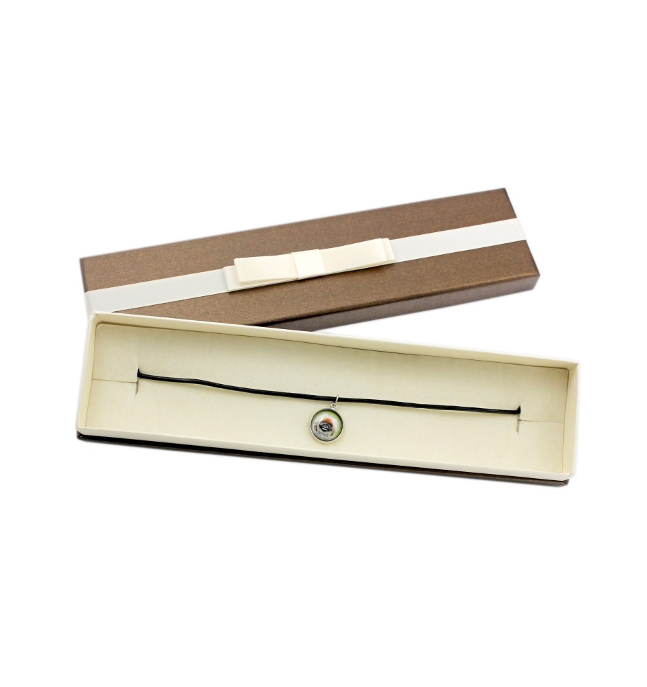 Pekingese, Pekinese, Peke - necklace in a box, elegant decoration, pendant from the Art-Dog brand