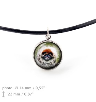 Pékinois - collier dans une boîte, élégant bijou, pendentif de la marque Art-Dog