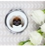 Pekingese, Pekinese, Peking-Palasthund - Spiegel mit Foto und geometrischem Aufdruck der Marke Art-Dog