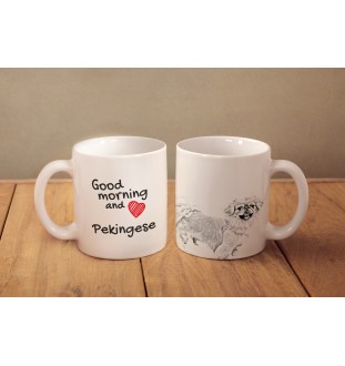 Pekingese, Pekinese, Peking-Palasthund - Tasse mit Hund, Tasse mit Bild, personalisiertes Geschenk der Marke Art-Dog