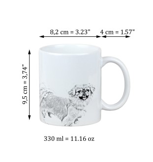 Pekingese, Pekinese, Peke - cup with a dog, cup with a photo, personalized gift from the Art-Dog brand