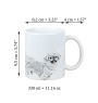 Pekingese, Pekinese, Peke - cup with a dog, cute cup with graphics, a gift with your photo from the Art-Dog brand