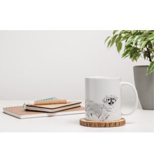 Pekingese, Pekinese, Peke - cup with a dog, cute cup with graphics, a gift with your photo from the Art-Dog brand