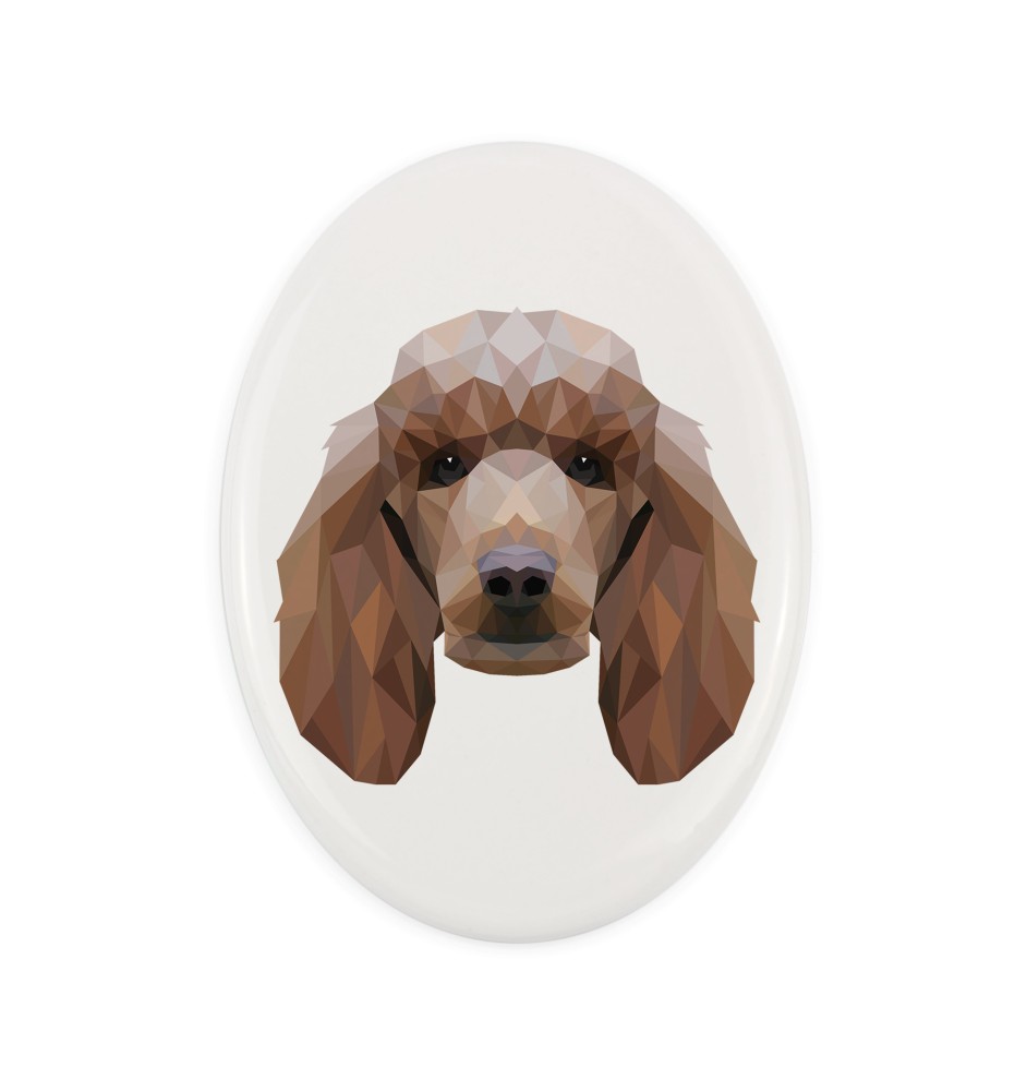 Pudel płytka geometryczna Art-Dog