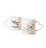 Caniche - tasse avec chien, une tasse adorable avec une anse en forme de cœur, un cadeau universel de la marque Art-Dog