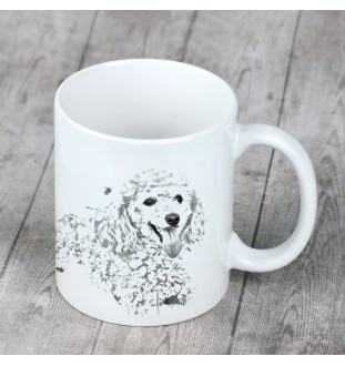 Caniche - tasse avec chien, une tasse joyeuse pour les amoureux des chiens, un cadeau personnalisé de la marque Art-Dog