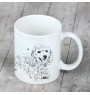 Caniche - tasse avec chien, une tasse joyeuse pour les amoureux des chiens, un cadeau personnalisé de la marque Art-Dog