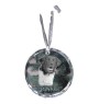 Stabyhoun, Stabijhoun, Fryske Stabij - crystal bauble with a photo, dog photo in crystal, personalized Christmas tree ornament by Art-Dog brand