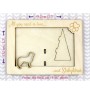 Stabyhoun, Stabijhoun, Fryske Stabij - Photo frame, engraved wooden frame, a lovely gadget for the dog lover by Art-Dog