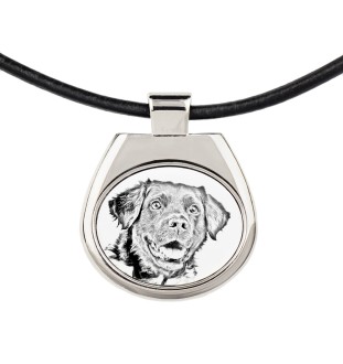 Wyżeł fryzyjski zawieszka naszyjnik z psem Art-Dog